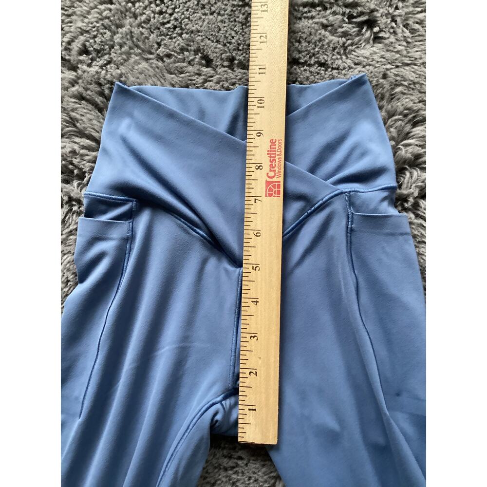 Offline by Aerie Women's Real Me High Waisted Crossover Legging Blue Size XS - Picture 6 of 8